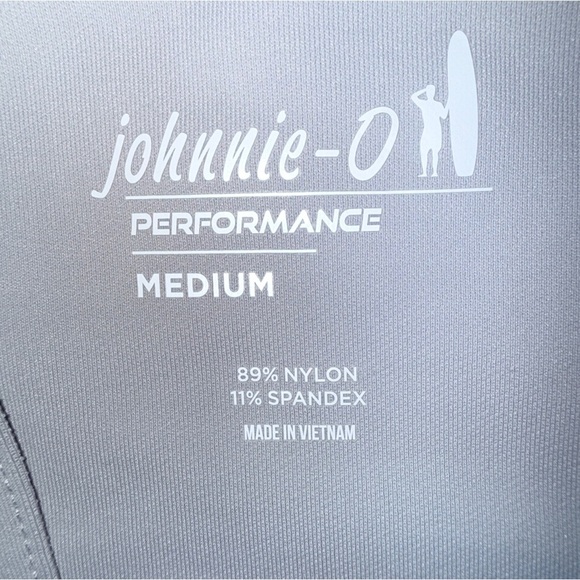 Johnnie-O Performance Quarter Zip Pullover Men’s Medium Blue Motion JMKO100300 - Picture 11 of 14